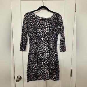 Express Leopard Print Dress- Size Small